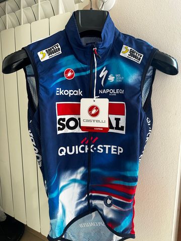 Brugt Castelli Gilet Soudal Quick step 2025 S 2025 Cycling Clothing