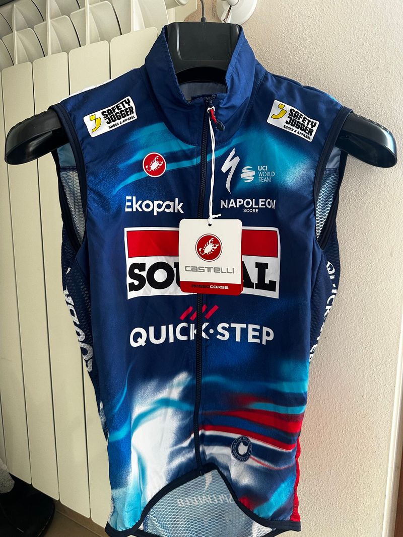 Used Castelli Gilet Soudal Quick step 2025 S 2025 Cycling Clothing