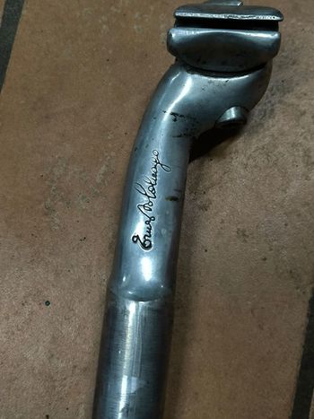 Colnago, Tubo sella pantografato