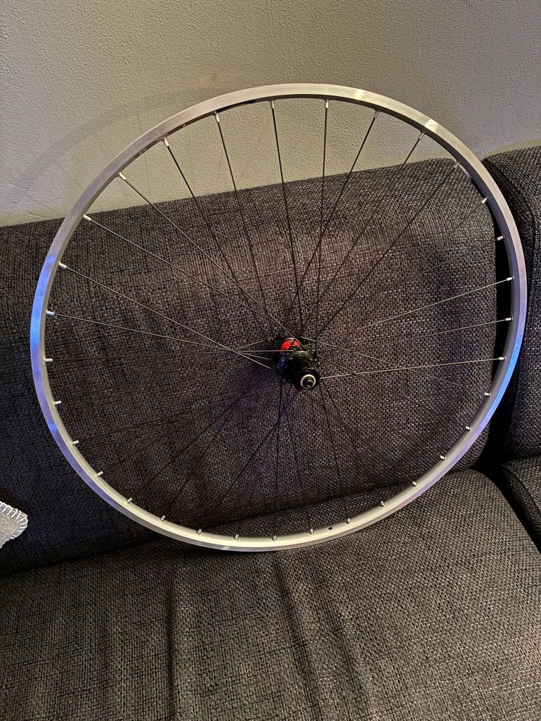 Tweedehands Mavic Reflex DT240S wielset, nieuwe velgen spaken en nippels 2015 bike — afbeelding 4 van 6