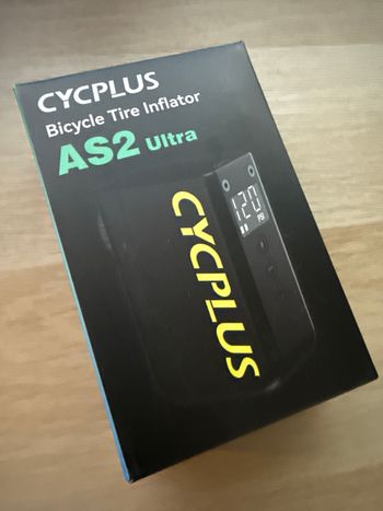 Used Cycplus AS2 Ultra Bicycle Tire Inflator 2025 bike — image 1 of 1