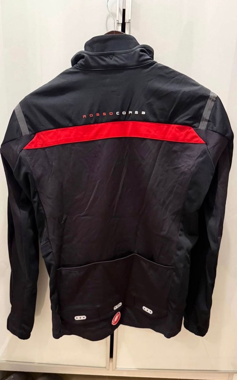 Gebrauchtes Castelli Air Jacket Rosso Corsa, Black, Medium 2020 Cycling Clothing