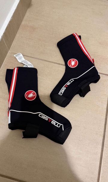 Tweedehands Castelli Road Bike Shoe Covers S/M Size 2020 Cycling Clothing