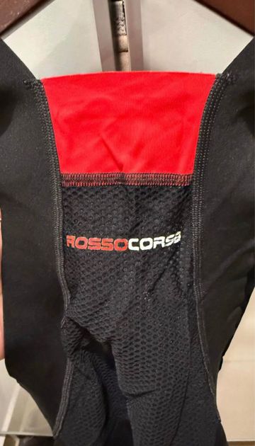 Brugt Castelli Rosso Corsa Winter BiB cycling pants shorts with chamois / padding Medium Size 2020 Cycling Clothing