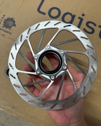 Used Sram disco  xx sl 180mm center look 2025 bike — image 2 of 4