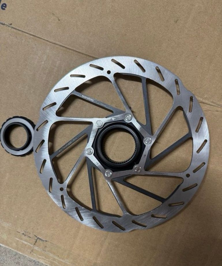Used Sram disco  xx sl 180mm center look 2025 bike — image 1 of 4