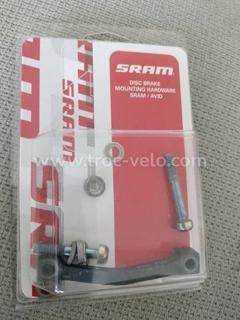 Sram, Adaptateur Etrier Avant Arrière PM PM  20mm