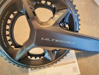 Shimano Shimano Ultegra FC-R8100 Crankset 12-Speed 50/34T 175mm 2025