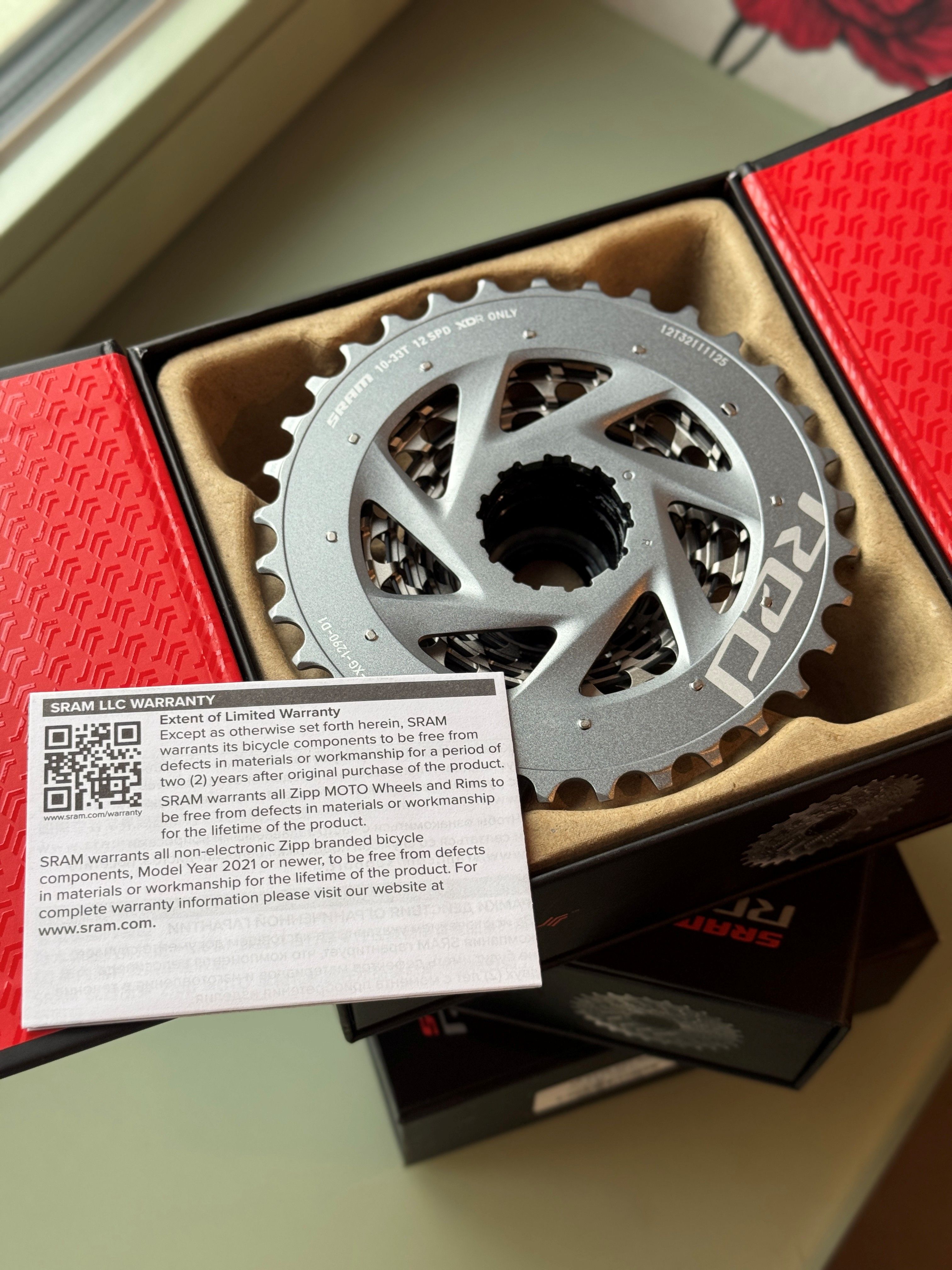 Sram Red 12v XG-1290 D1 10-33 XDR