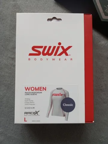 Used Swix Maillot manches longue sous couche Taille L femme bike — image 3 of 4