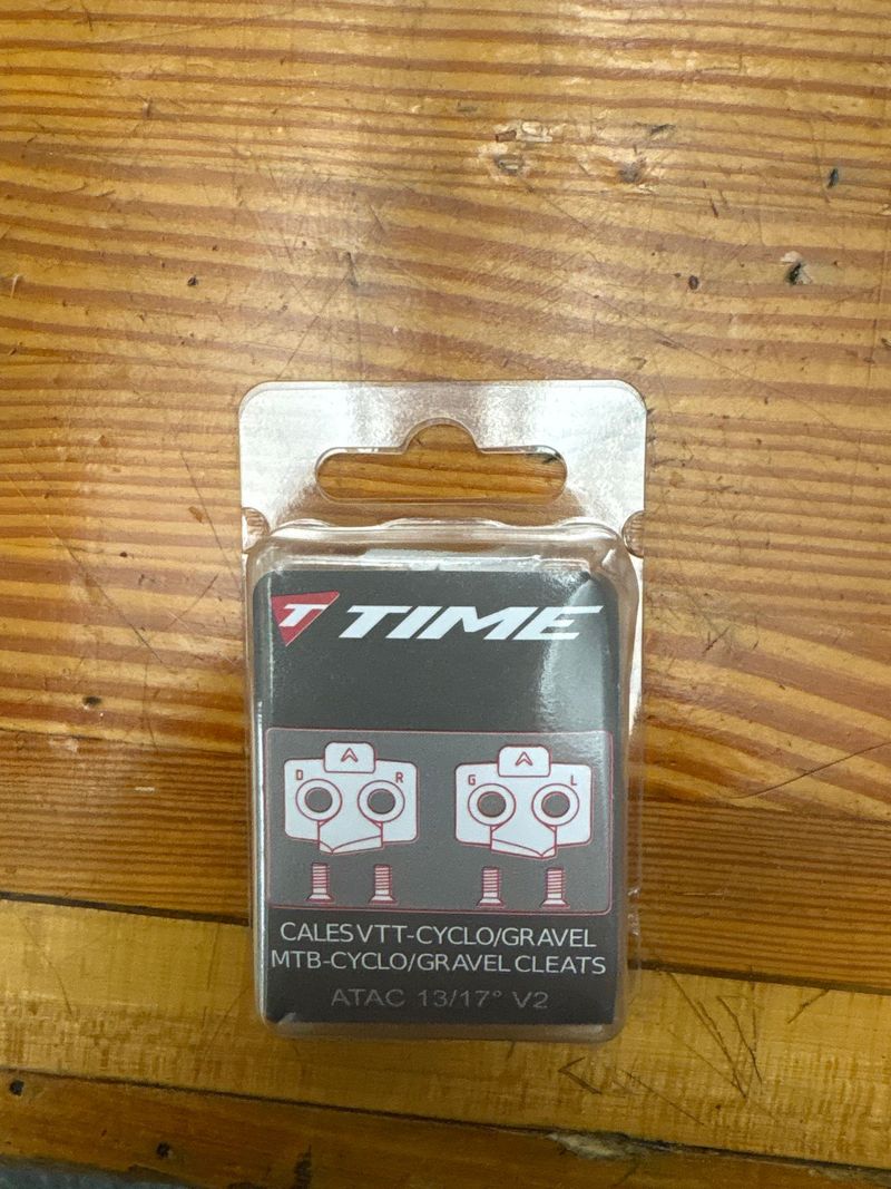 Used Time Atac 13/17 V2 Cleats Drivetrain & Pedals
