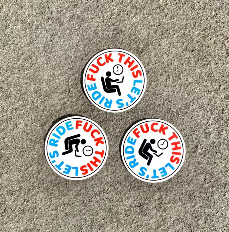 Ostroy Sticker Set 2025 Cycling Accessories d'occasion