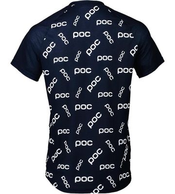 Tweedehands POC MTB Pure Tee Polka Navy L Cycling Clothing