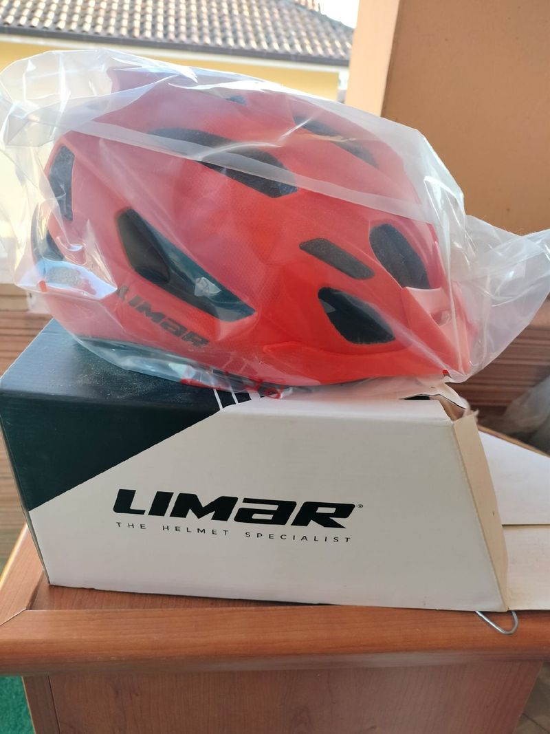 Używany Limar casco, modello BERG-EM, colore MATT BRIGHT RED, taglia M Cycling Accessories