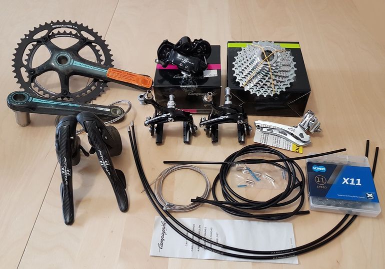 Campagnolo Athena Carbon 2x11S