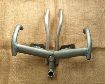 ITM Dual Aero Aerobars TT Chrono Handlebars 36.5cm bike usato — immagine 5 di 9