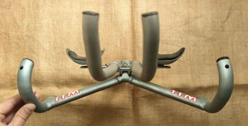 ITM Dual Aero Aerobars TT Chrono Handlebars 36.5cm bike usato — immagine 9 di 9