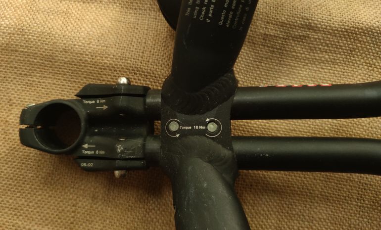 Used ITM Dual CX2 AH Aerobars TT Chrono Handlebars 37cm 2004 bike — image 5 of 10