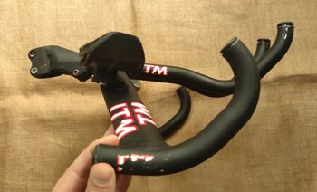 Used ITM Dual CX2 AH Aerobars TT Chrono Handlebars 37cm 2004 bike — image 8 of 10