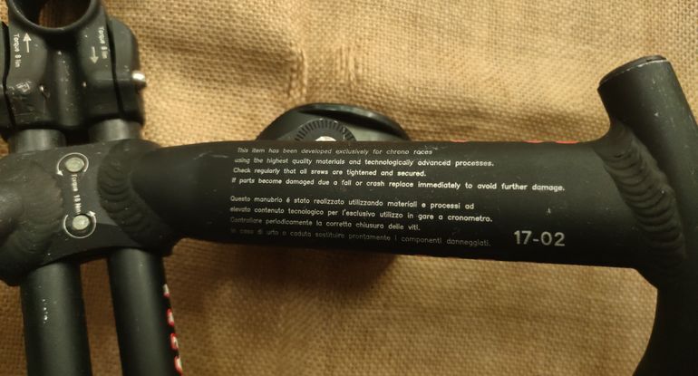 Used ITM Dual CX2 AH Aerobars TT Chrono Handlebars 37cm 2004 bike — image 6 of 10