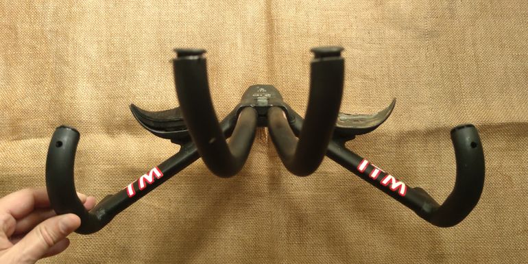 Used ITM Dual CX2 AH Aerobars TT Chrono Handlebars 37cm 2004 bike — image 10 of 10