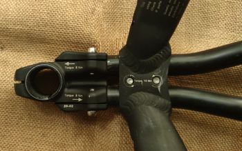 Used ITM Dual CX2 AH Aerobars TT Chrono Handlebars 37cm 2004 bike — image 4 of 9