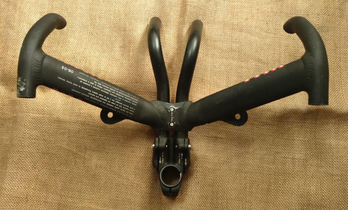 ITM Dual CX2 AH Aerobars TT Chrono Handlebars 37cm | buycycle