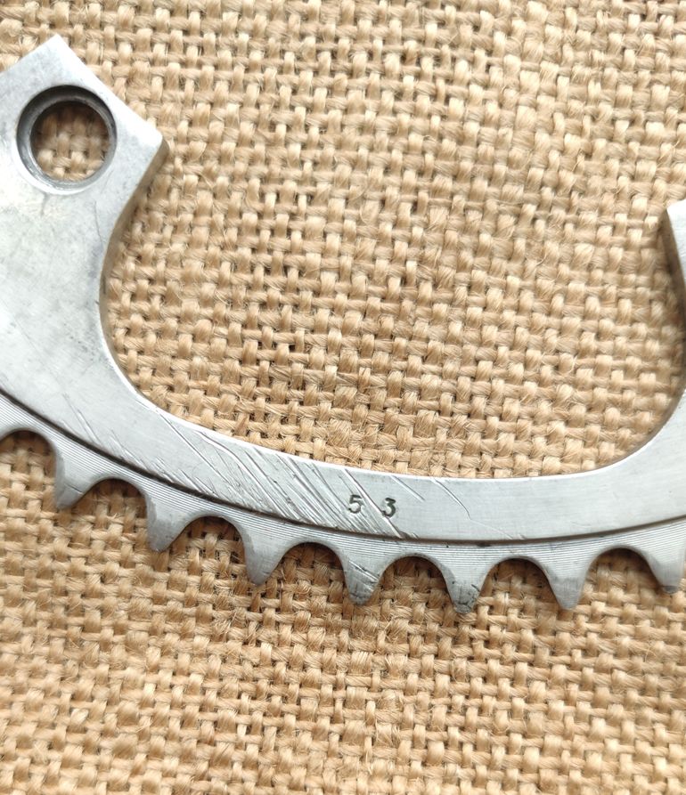 Used Takhion CKTB 144BCD 53t 3/32 Chainring 1987 bike — image 3 of 4