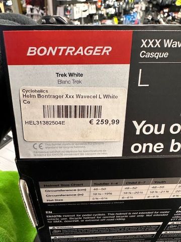 Bontrager XXX WaveCel Helmet 2020 bike de segunda mano — imagen 4 de 5