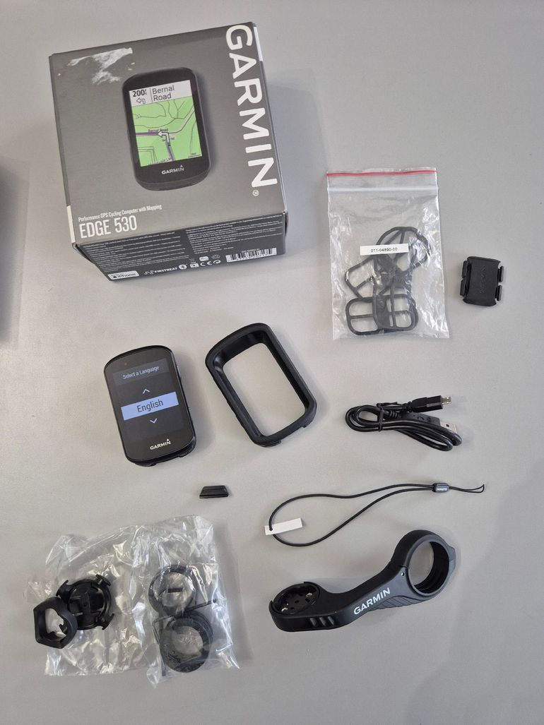 Garmin Edge 530 + cover + sensore di cadenza 2022