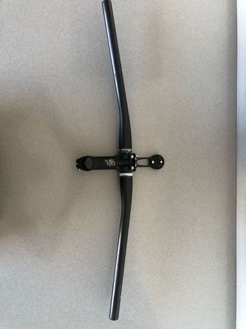 thf, manillar + potencia + soporte garmin