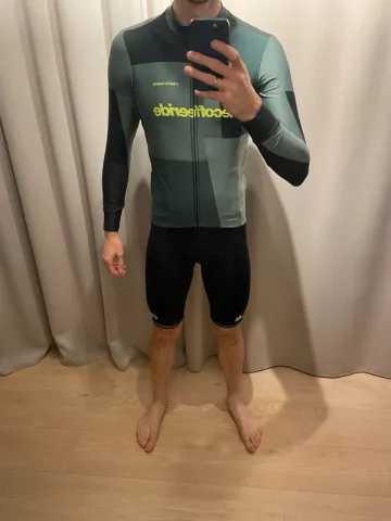 Brugt le Coffee ride Longue Manche Cycling Clothing