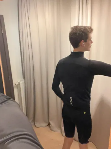 Gebrauchtes Ale cycling Veste Hiver ALE taille M Noir bike — Bild 2 von 5