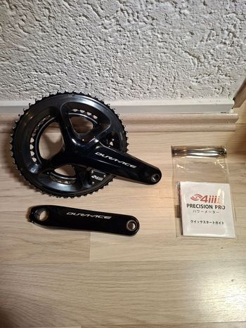 Shimano Guarnitura 105 FC-R7000 175 mm senza corona nera (175 mm Shimano Guarnitura 105 FC-R7000 175 mm senza corona nera (175 mm