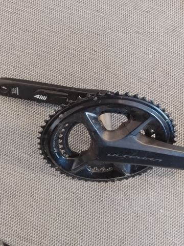 Brugt Shimano Ultegra Crankset with 4iii Powermeter 2025 Drivetrain & Pedals