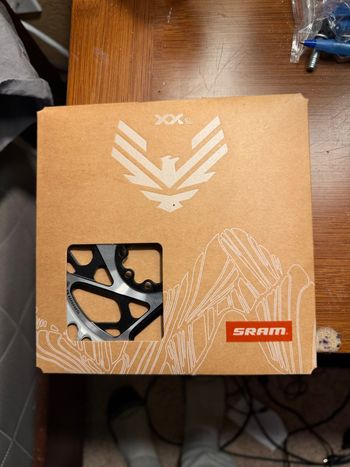 Used Sram Front chainring  XX SL Eagle 34 tooth new in box 2025 bike