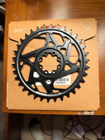 Used Sram Front chainring  XX SL Eagle 34 tooth new in box 2025 bike — image 3 of 5