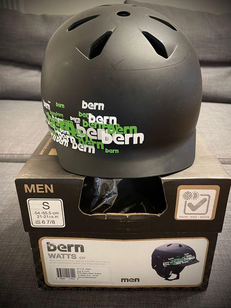 Used Bern Casco sci/snowboard bike — image 3 of 10