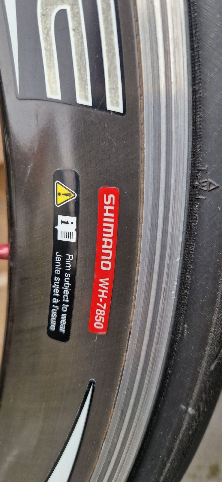 Wear Dura Ace Wh 7850 Shimano Dura Ace Rearwheel WH-7850 C50 TU