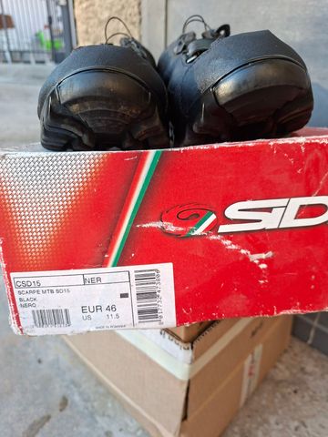 Použité Sidi CSD15 NERE 2019 Cycling Shoes