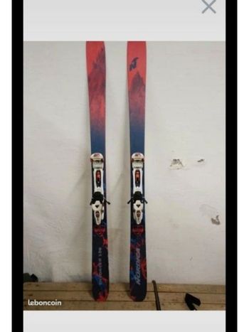 Nordica, ski free rando/ freeride  enforcer 100 fix marquer Duke