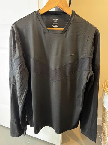 Brugt Racer maillot manches longues technique respirant Citizen noir Cycling Clothing