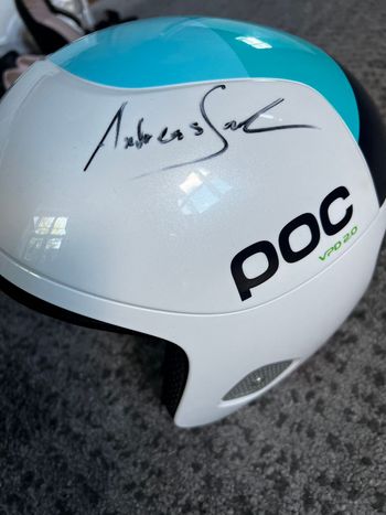 POC, Damen Skihelm Gr. S mit Autogrammen