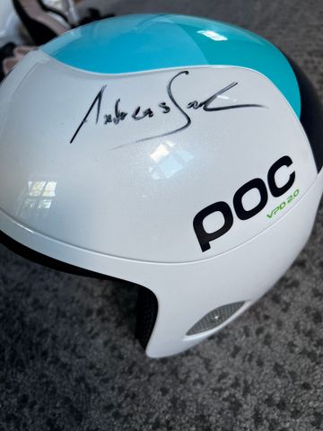 Použité POC Damen Skihelm Gr. S mit Autogrammen 2020 Wintersport Accessories