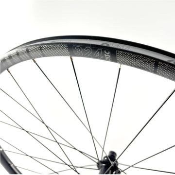 Used Oval Concepts Oval 324 Disc Laufradsatz TA 12x100/142mm Centerlock Shimano HG bike — image 9 of 9
