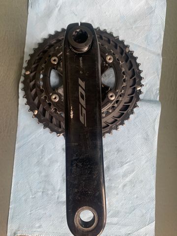 Shimano Ultegra FC-R8100 50-34T Crankset Drivetrain & Pedals usato