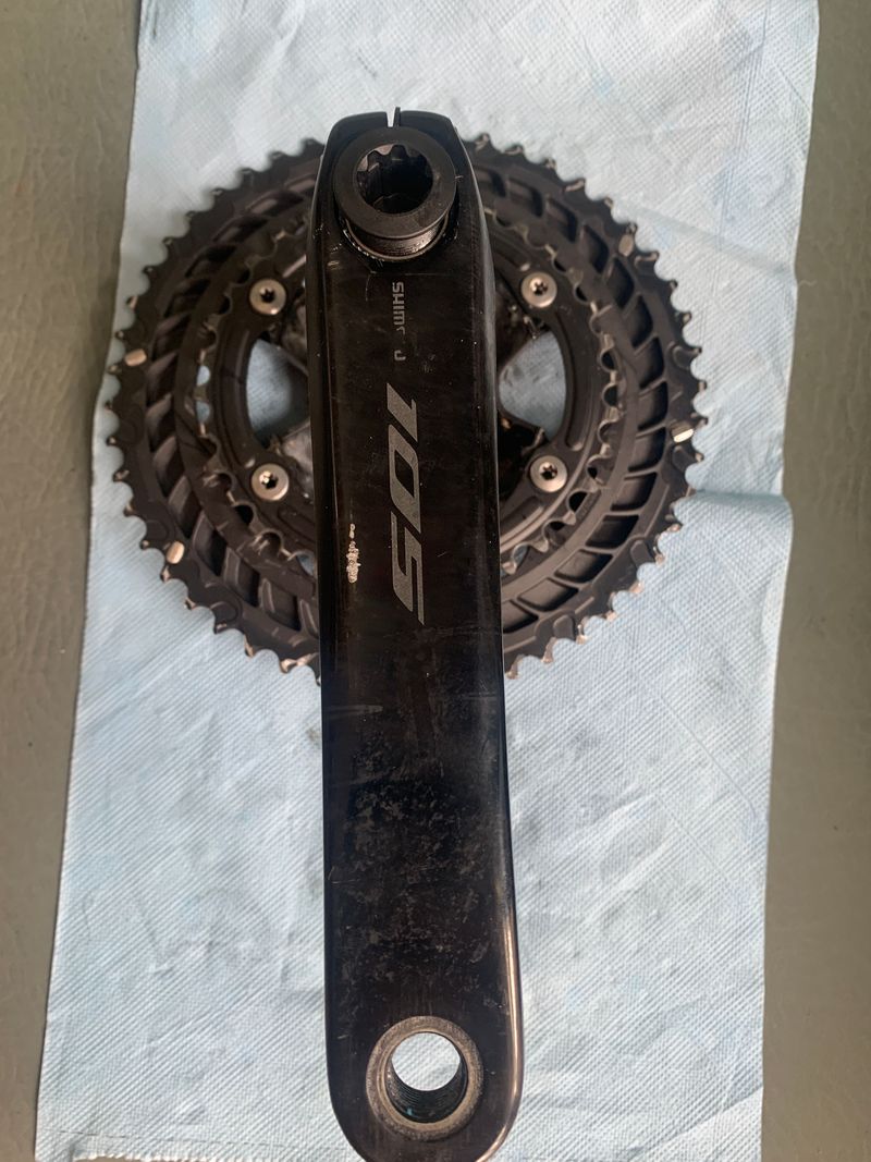 Gebrauchtes Shimano Ultegra FC-R8100 50-34T Crankset Drivetrain & Pedals
