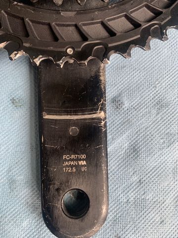 Used Shimano Ultegra FC-R8100 50-34T Crankset bike — image 2 of 7