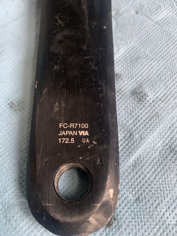 Used Shimano Ultegra FC-R8100 50-34T Crankset bike — image 6 of 7