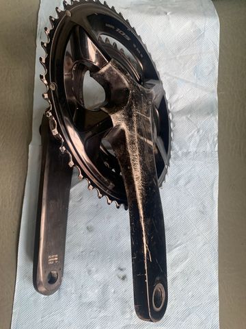 Used Shimano Ultegra FC-R8100 50-34T Crankset bike — image 3 of 7